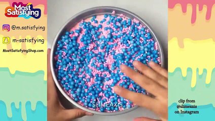 Slime ASMR Video! Butter Slime! Rainbow Slime! Sit Back and Relax! #13
