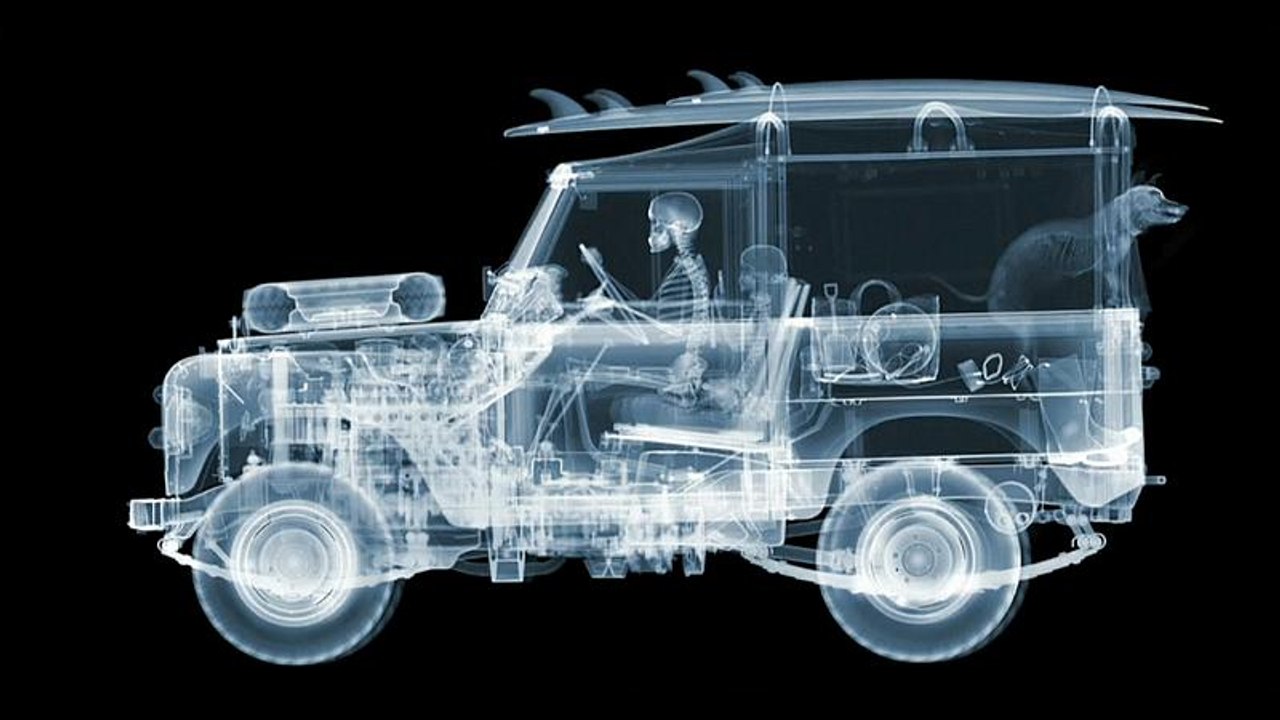 A arte do Raio-X de Nick Veasey