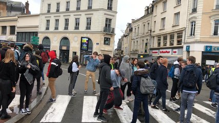 Manifestation de lycéens