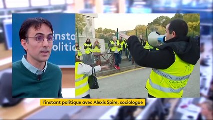 Pour Alexis Spire, les revendications portées par le mouvement des gilets jaunes vont se traduire politiquement dans les échéances électorales ou par d'autres mouvements.