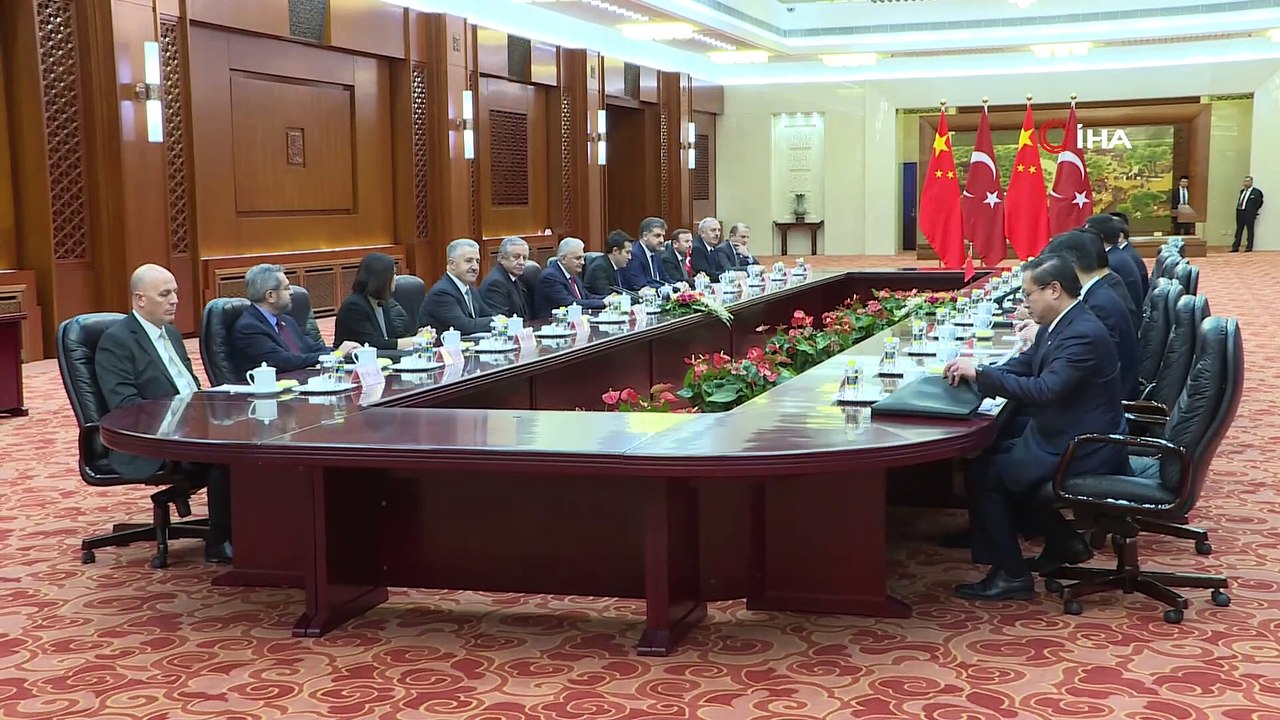 - Yıldırım, Çin Meclis Başkanıyla Bir Araya Geldi
