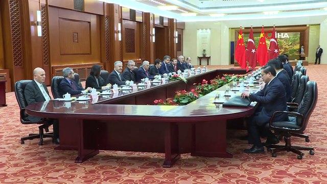 - Yıldırım, Çin Meclis Başkanıyla Bir Araya Geldi