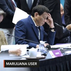 Duterte: I take marijuana to stay awake