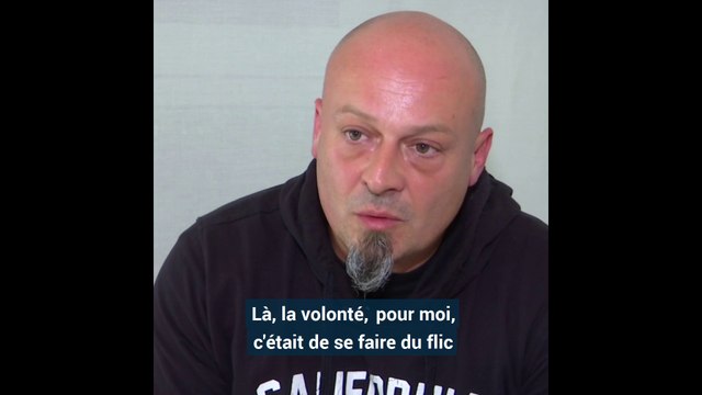 La volonté, c'était de se faire du flic , un CRS présent place de l'Étoile samedi raconte les violences