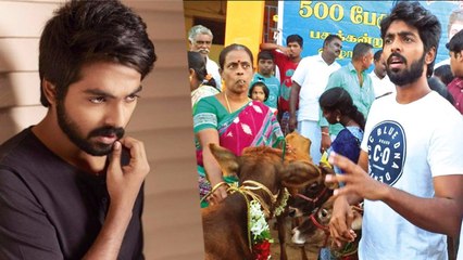 விவசாயிகளுக்கு உதவும் நடிகர் ஜி.வி. பிரகாஷ்- வீடியோ