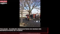 Toulouse : Plusieurs dégradations en marge des manifestations de lycéens (vidéo)