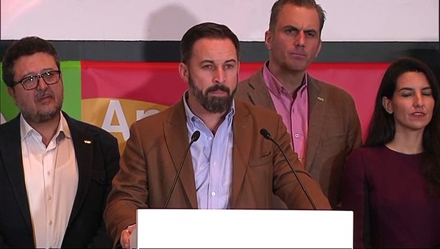 Santiago Abascal: Haremos responsable a Pablo Iglesias de toda la violencia que se use contra Vox