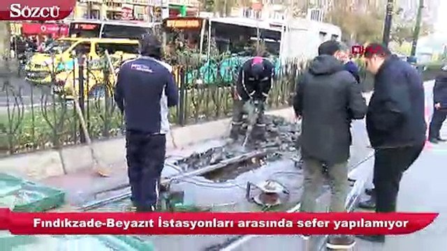 Tramvay seferlerinde aksama