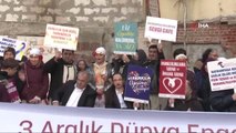 Bayrampaşa'da Engelli Vatandaşlar Farkındalık İçin 'Engelsiz Yürüyüş' Gerçekleştirdi