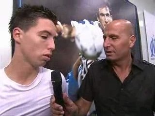 Reactions apres victoire contre Le Mans 27/08/2006