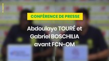 Boschilia et Touré avant FC Nantes - Olympique de Marseille