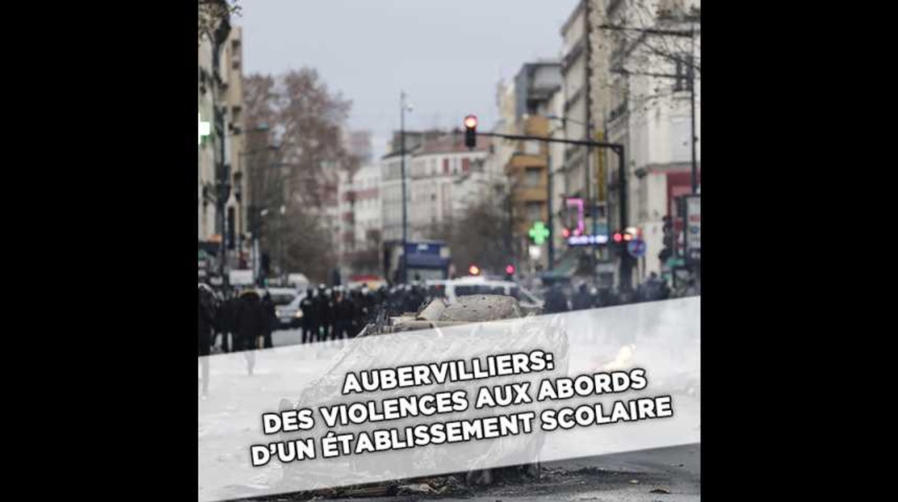 Aubervilliers: Des violences aux abords d'un établissement scolaire