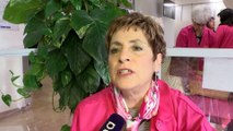 Gladys Dominguez explique l'action des blouses roses de Martigues.