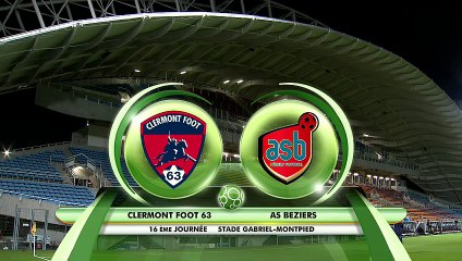 J16: Clermont - Béziers (2-0)