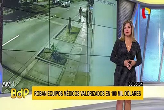 Surco: delincuentes roban equipos médicos valorizados en 100 mil dólares