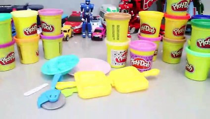 Play Doh Ice Cream Playdough Toy 플레이도우 아이스크림 점토 클레이 뽀로로 타요 폴리 장난감