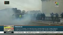 La policía francesa reprime a manifestantes y causa 100 heridos