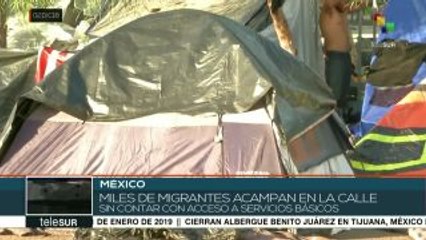 Piden migrantes centroamericanos en huelga de hambre más visas