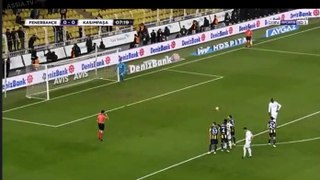 Disalowed   Super  Goal   (0:1)  Fenerbahce - Kasimpasa SK
