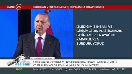 Başkan Erdoğan Venezuela'da