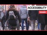 Millions of British adults have accessibility issues on the high street | SWNS TV