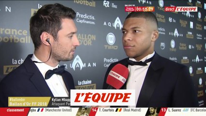 Mbappé «J'espère qu'un Français va le remporter» - Foot - Ballon d'Or