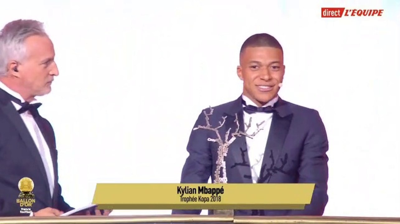 Ballon d'Or 2018 : Le trophée de Kylian Mbappé