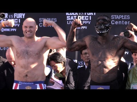 Tyson Fury & Deontay Wilder - The Weigh-In