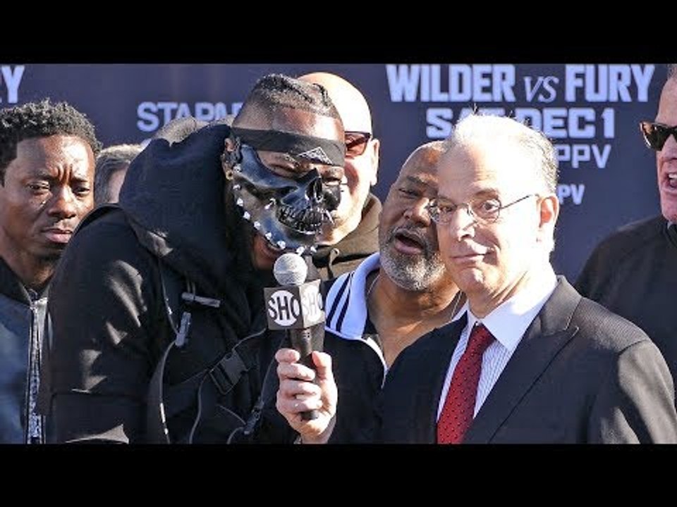 Deontay Wilder's FINAL WORDS before Tyson Fury FIGHT | Wilder vs Fury