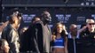 Deontay Wilder vs Tyson Fury - FACE OFF @ WEIGH IN