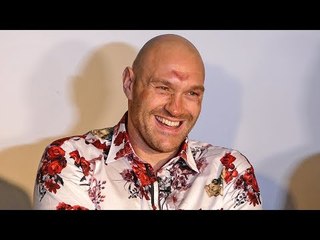 Tyson Fury MORNING AFTER PRESS CONFERENCE | vs. Deontay Wilder