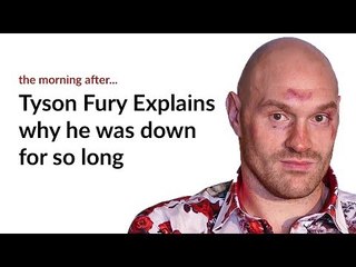 Why I Was Down For So Long. TYSON FURY explains | vs Deontay Wilder