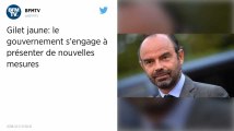 Gilet jaune: le gouvernement s'engage à présenter de nouvelles mesures