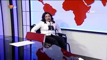 3 Aralık Dünya Engelliler Gününde haberleri tekerlekli sandalye ile sundu