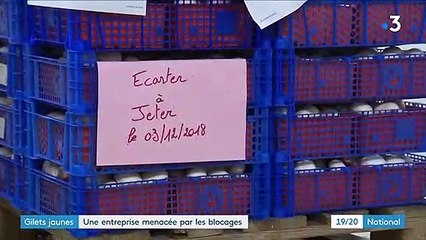 "Gilets jaunes" : une entreprise menacée par les blocages