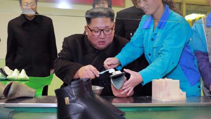 김정은, 원산 구두 공장 시찰...민생 챙기기 / YTN