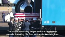 America mourns former president George H.W. Bush at US Capitol