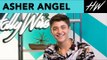 Andi Mack's Asher Angel Talks Annie LeBlanc & Shazam! | Hollywire