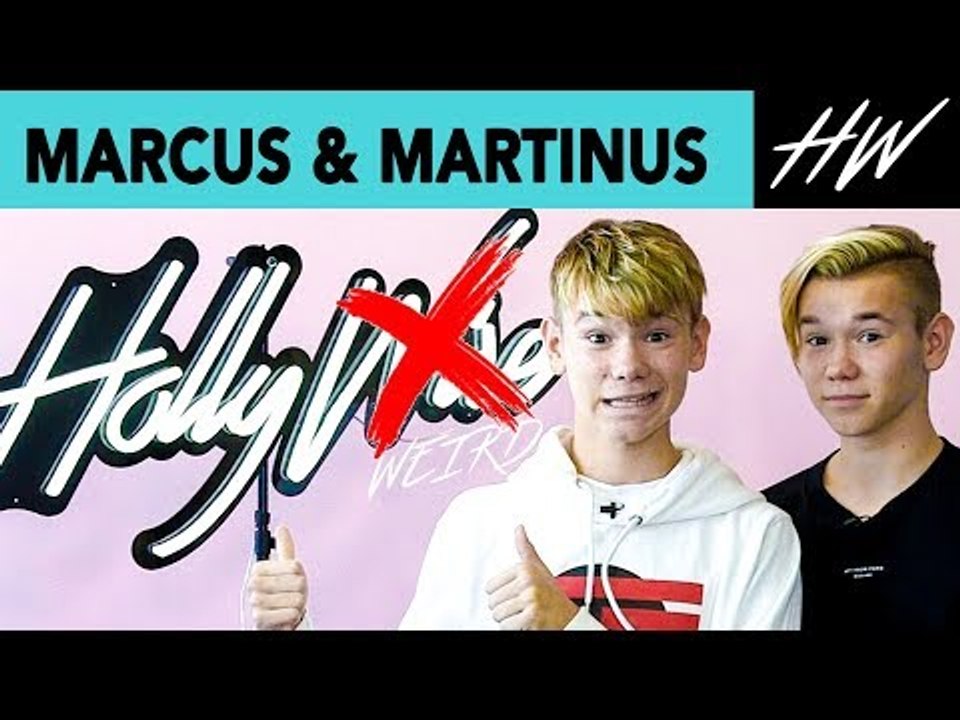 Marcus & Martinus Weirdest Fan Experience Confession!! | Hollywire