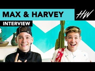 Max & Harvey Perform "Trade Hearts' & talk about dream Collab with AJR & Marshmello! | Hollywire