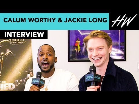Calum Worthy & Jackie Long Reveal Eminem Epic Rap Battle Story In Bodied ! | Hollywire