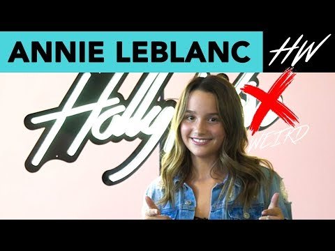 Annie LeBlanc Calls Out Her Weirdest Secret Habit!! | Hollywire