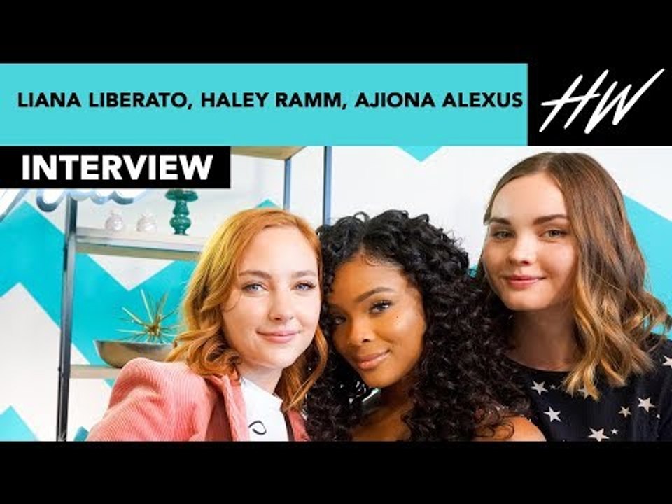 "Light As A Feather" Liana Liberato, Haley Ramm, & Ajiona Alexus Reveal Celeb Girl Crush | Hollywire