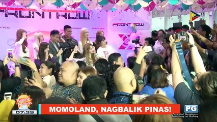 FIFIRAZZI: Momoland,nagbalik Pinas! Filipina singer, may pinatunayan sa X Factor Romania