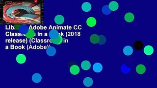 Library  Adobe Animate CC Classroom in a Book (2018 release) (Classroom in a Book (Adobe))