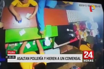 Trabajadores se enfrentan a delincuentes durante asalto en Piura