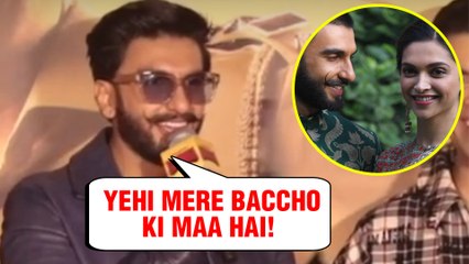 Ranveer Singh REACTION on Deepika Padukone Pregnancy in front of Media
