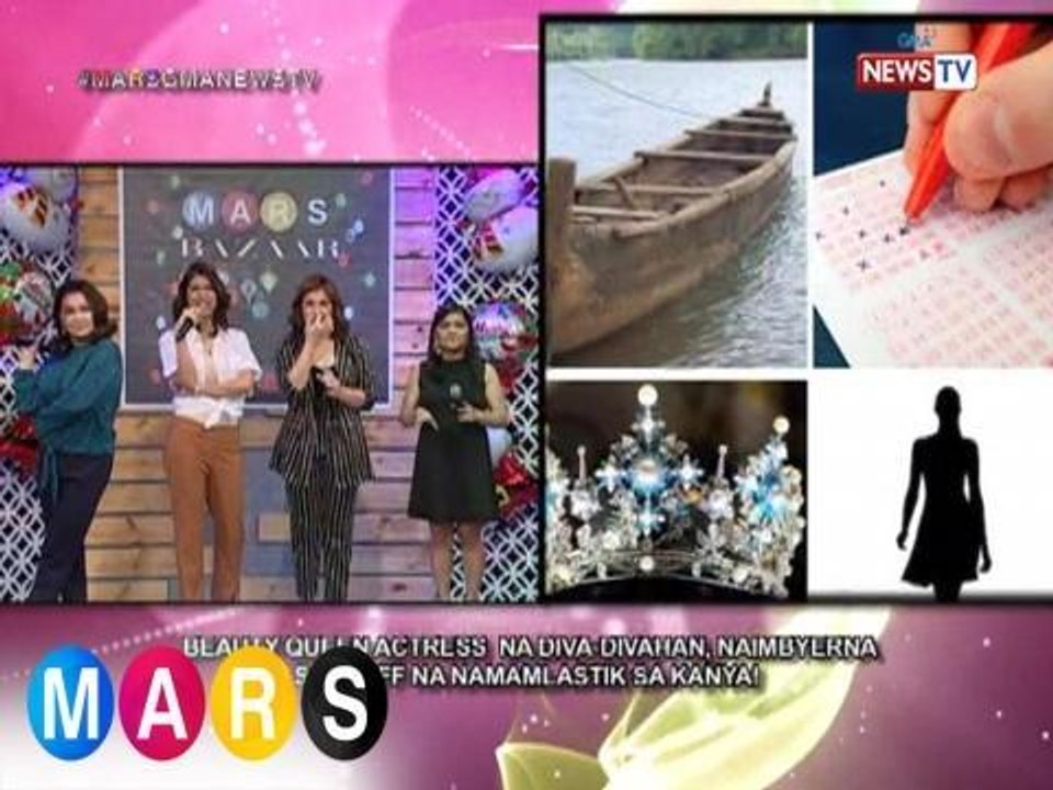 Mars: Beauty queen actress, masyado na raw pa-diva | Mars Mashadow