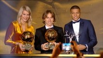 Best moments from the Ballon d'Or ceremony