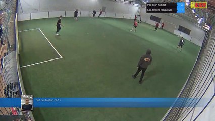But de Jordan (2-1) - Pro Tech habitat  Vs Les tontons flingueurs  - 03/12/18 20:00 - Ligue B